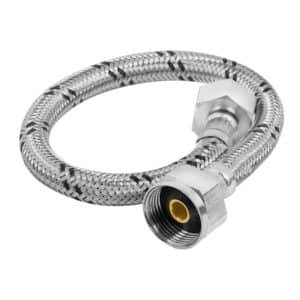 49177 - Manguera p/WC, acero inox, 1/2"x7/8", 35 cm