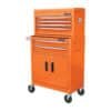102938 - Gabinete metálico móvil, 6 cajones, 2 compartimentos, Truper