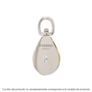 44113 - Garrucha metálica para noria de 3/4", FIERO
