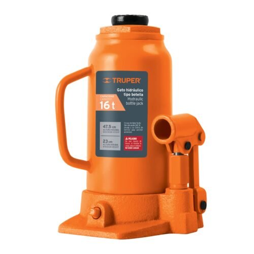 14820 - Gato hidráulico de botella de 16 Ton, Truper
