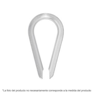 49911 - Bolsa con 10 guardacabos para cable de acero de 1/4", FIERO