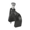 48281 - Bolsa con 20 grapas negras de 8 mm para cable redondo