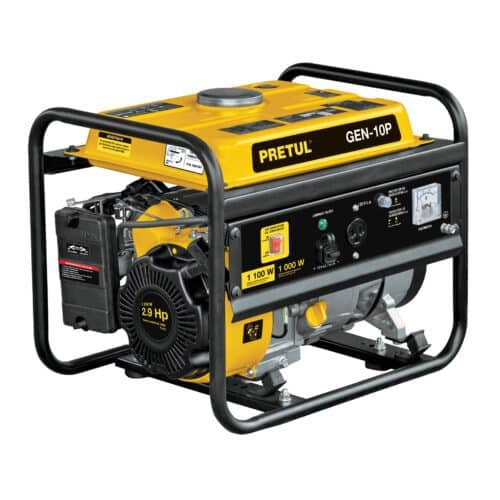 26033 - Generador portátil 1 kW motor a gasolina, PRETUL