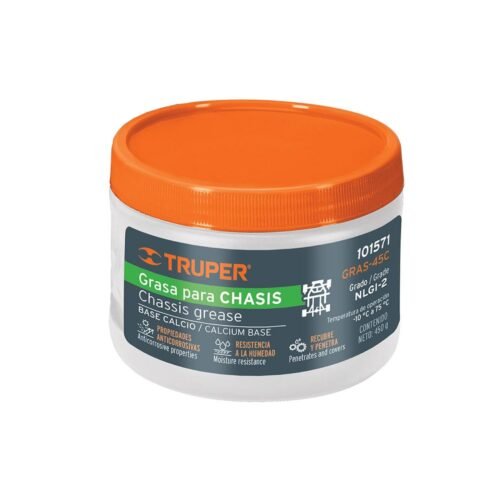 101571 - Grasa lubricante para chasis, base calcio, 450 g, Truper
