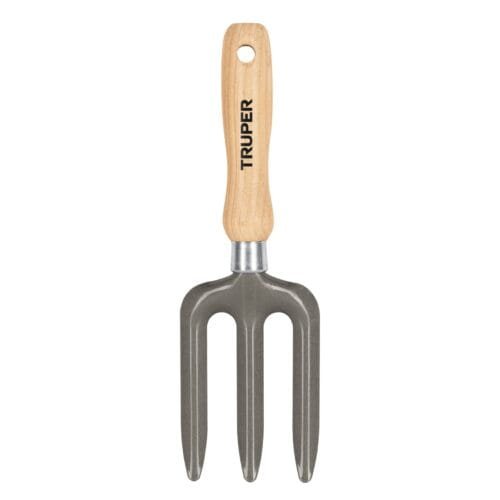 15026 - Bieldo para jardín, mango de 6", Truper