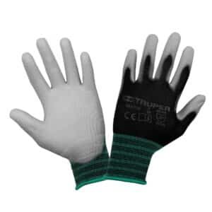 13291 - Guantes de nylon recubiertos de poliuretano, M, TRUPER