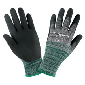 GU-131.jpg 17063 - Guantes de nylon recubiertos de nitrilo arenoso, CH, TRUPER
