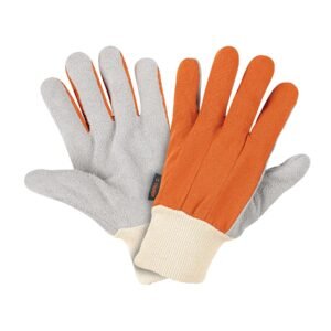 14244 - Guantes de carnaza y loneta, uso ligero, unitalla, TRUPER