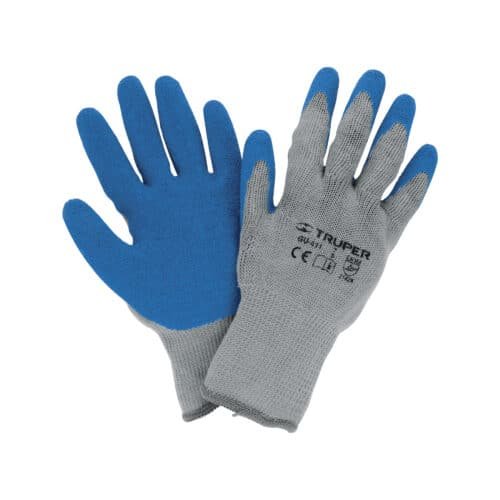 GU-411.jpg 15265 - Guantes de poliéster recubiertos de latex, CH, TRUPER
