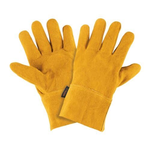 14241 - Guantes de carnaza, cortos, unitalla, TRUPER