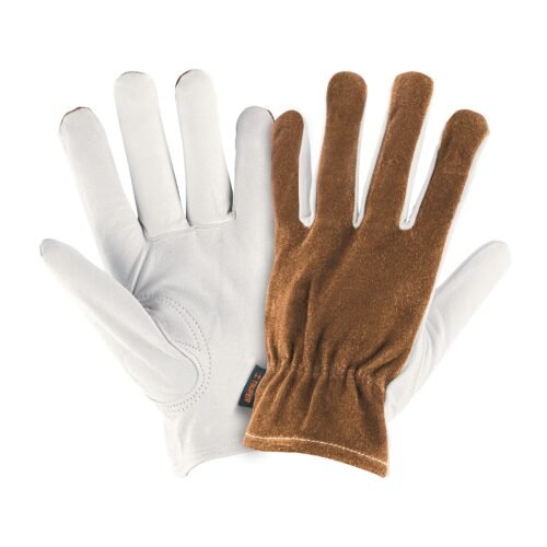 14288 - Guantes de piel de cabra con dorso de carnaza, TRUPER