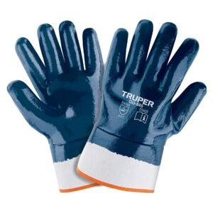 GU-845.jpg 15245 - Guantes de algodón recubiertos de nitrilo, puño de seguridad