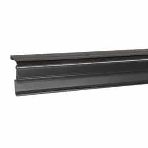 49894 - Guardapolvo automático 100 cm negro, HERMEX