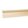 49878 - Guardapolvo automático 90 cm dorado, HERMEX