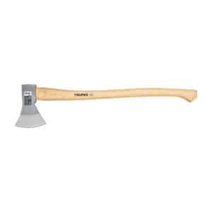 101768 - Hacha europea 1000 g, mango hickory 28", Truper
