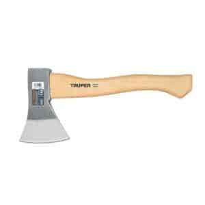 100494 - Hacha europea, 800 g, mango hickory 15", Truper