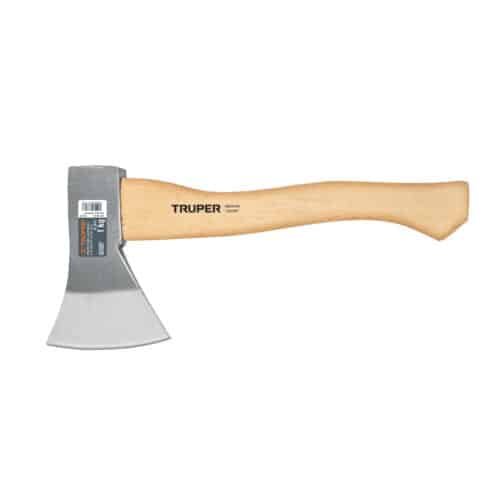 100494 - Hacha europea, 800 g, mango hickory 15", Truper