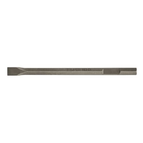 101231 - Cincel plano zanco hexagonal de 1-3/8" x 20", Truper