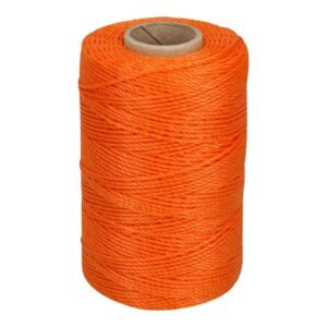 14061 - Carrete con 165 m de hilo para albañil naranja, Truper