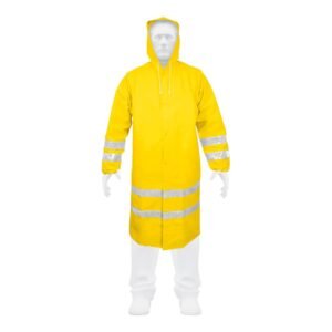 17721 - Gabardina impermeable doble capa con reflejante, CH, Truper