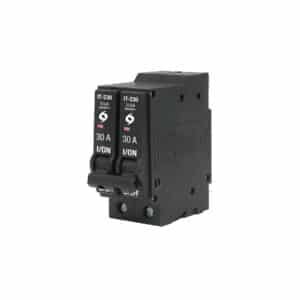 46705 - Interruptor de 2 polos 30A, enchufable, VOLTECK