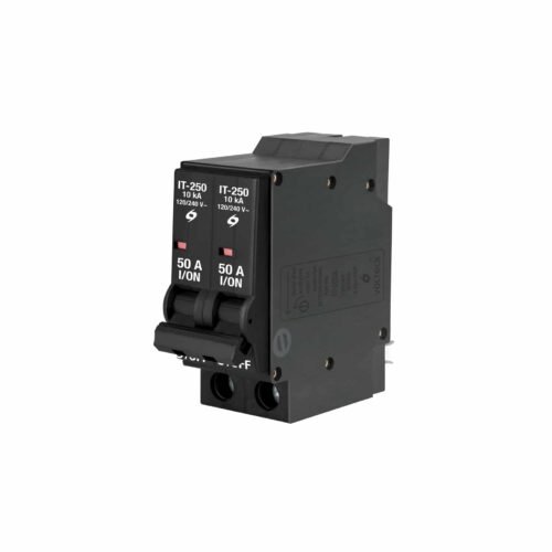47512 - Interruptor de 2 polos 50A, enchufable, VOLTECK