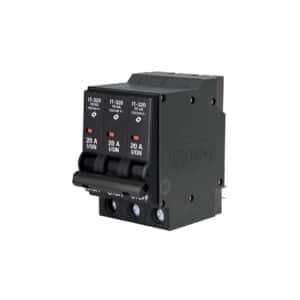 47514 - Interruptor de 3 polos 20A, enchufable, VOLTECK