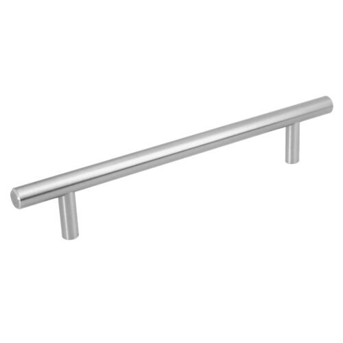 43870 - Jaladera de acero, 160mm, línea Cilindro, níquel, HERMEX