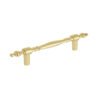 JAL-0521.jpg 43836 - Jaladera metálica de 76mm estilo "Colonial", latón brillante