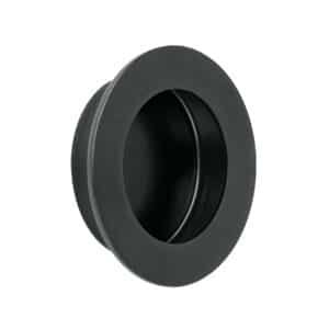 47803 - Jaladera de embutir circular No. 4 acabado negro