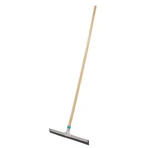 Jalador con base de lámina de 40 cm, con bastón de madera