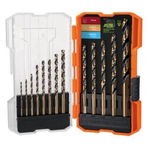 11402 - Juego de 13 brocas HSS para metal en estuche, Truper Expert
