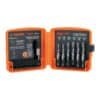102335 - Juego de 6 brocas HSS con machuelo para metal, Truper