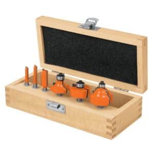 11359 - Juego de 6 brocas para router, Truper