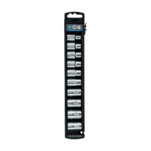 14177 - Juego de 10 dados cuadro 1/2" mm, Truper