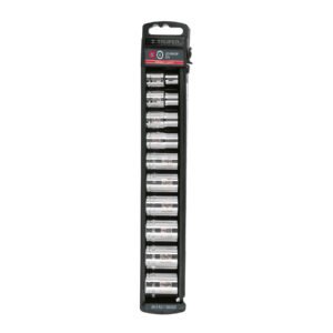 14176 - Juego de 10 dados cuadro 1/2" std, Truper