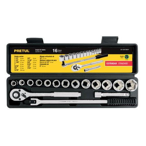 JD-1-2X17SAE-P.jpg 21172 - Juego de 16 herramientas 1/2" std para mecĂĄnico, Pretul