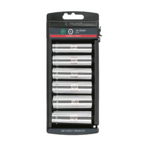 14174 - Juego 6 dados largos cuadro 1/2" std, Truper