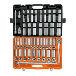 102390 - Juego de 83 herramientas cuadro 1/2" std y mm para mecánico