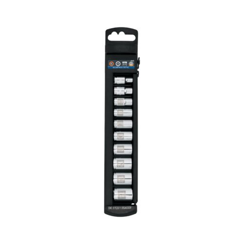 14166 - Juego de 10 dados cuadro 1/4" mm, Truper