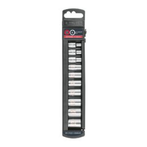 14165 - Juego de 10 dados cuadro 1/4" std, Truper