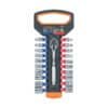 103108 - Juego de dados mm y std con matraca, cuadro 1/4", Truper