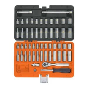 102388 - Juego de 54 herramientas cuadro 1/4" std y mm para mecánico
