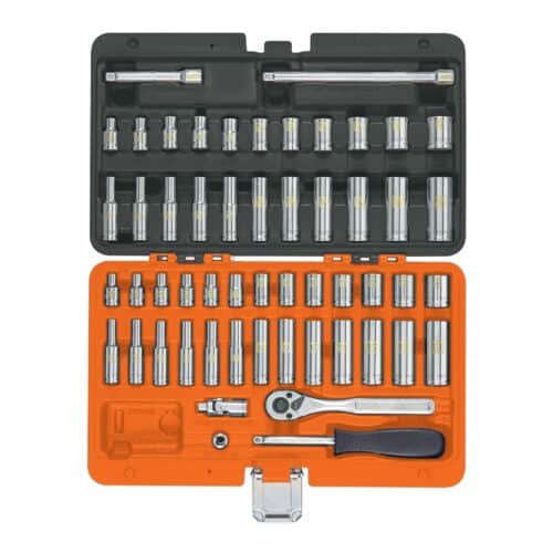 102388 - Juego de 54 herramientas cuadro 1/4" std y mm para mecánico