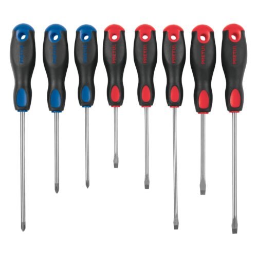 20219 - Juego de 8 desarmadores mango Comfort Grip, Pretul