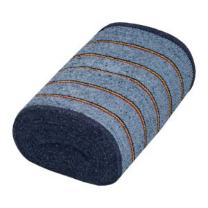 Rollo de 25 m de jerga sarga gruesa azul, KLINTEK