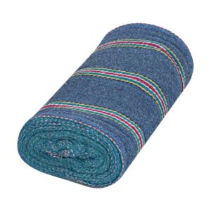 Rollo de 25 m de jerga sarga ligera azul, KLINTEK