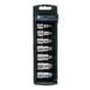 102238 - Juego de 7 dados cuadro 1/2" punta hexagonal mm, Truper