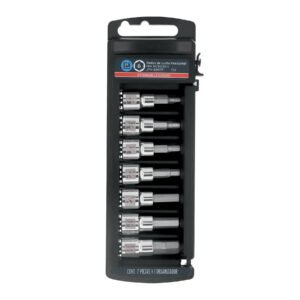 JPH-3-8X7P.jpg 14169 - Juego de 7 dados punta hexagonal std, cuadro 3/8", Truper