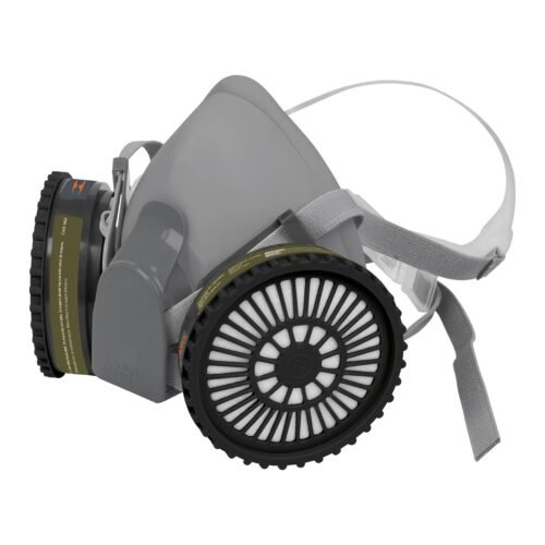 13730 - Kit respirador profesional con cartuchos multigas, Truper